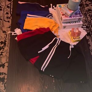 Kids Colorful Drawstring Shorts Set of 6